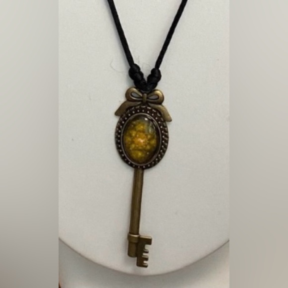 NEW Brass Key necklace